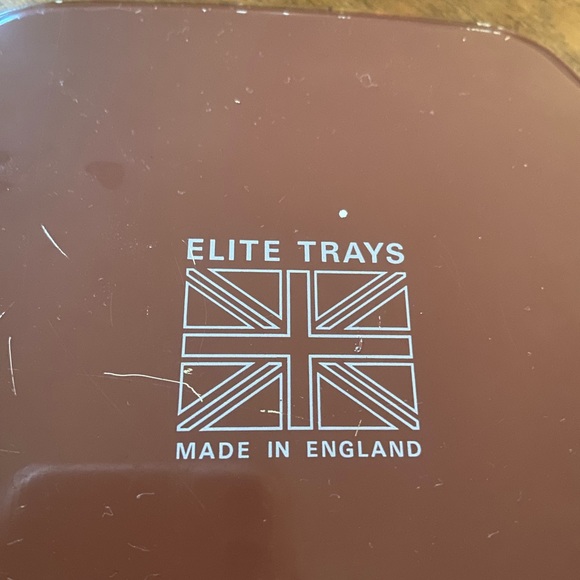 Set of 5 Vintage Elite Appetizer Trays - Picture 4 of 5